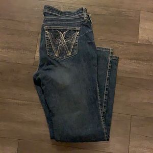 Wrangler Q Baby Jeans Bootcut  Sz 13/14 x 30